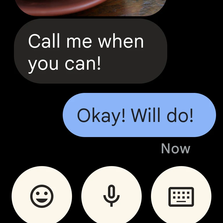 Google Messages screenshot
